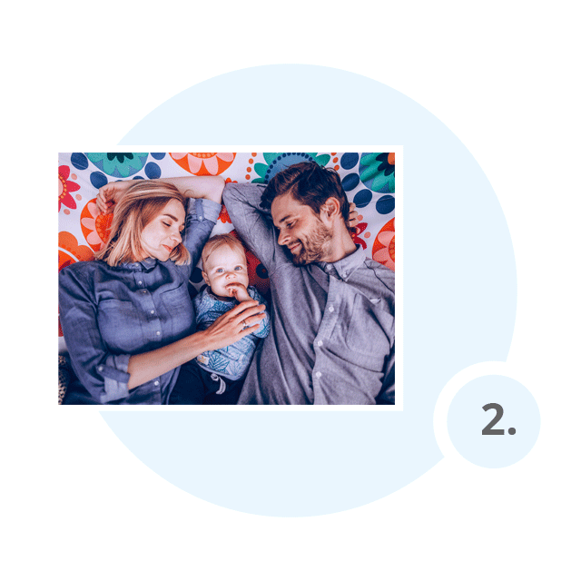 Steg 2: Hur många bitar kommer ditt fotopussel att ha?