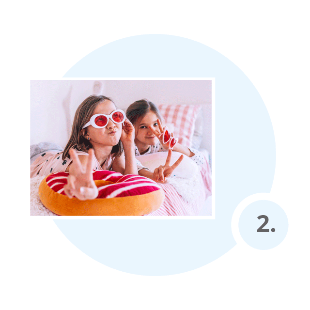 Steg 2: Hur många bitar kommer ditt fotopussel att ha?