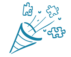 Enkelt att pussla överallt