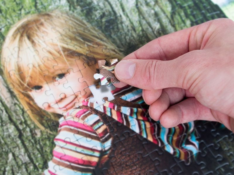 Stansteknik för fotopussel