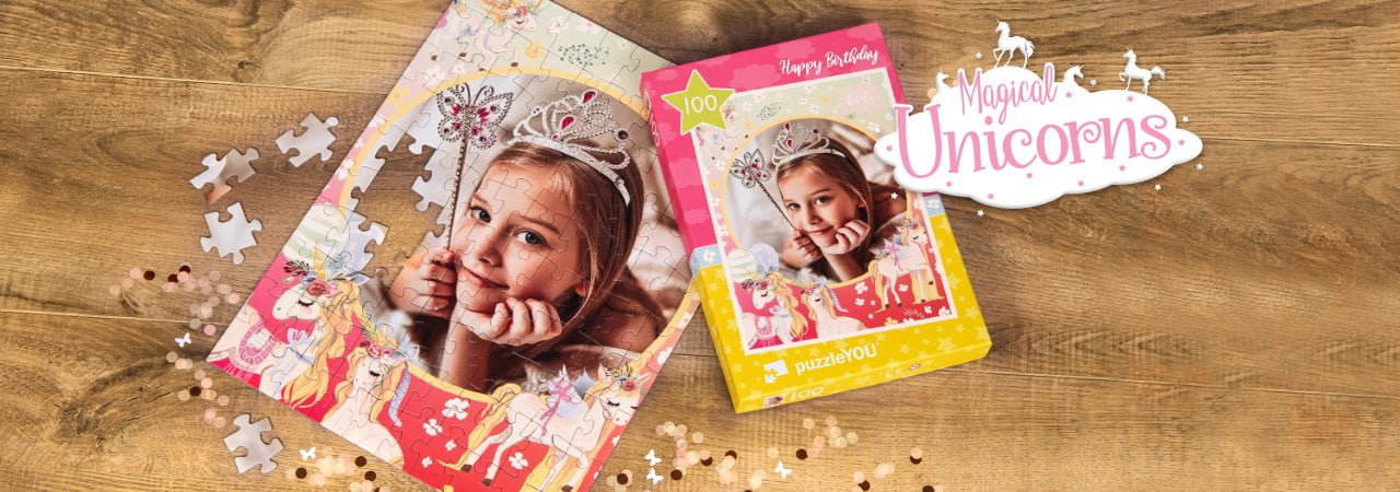 Teaser enhörningspussel