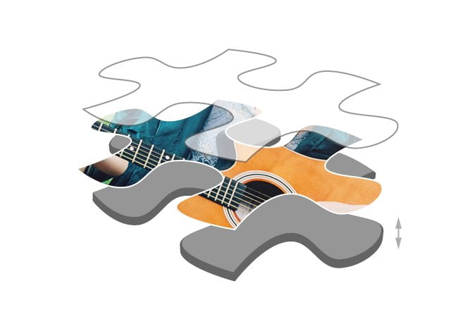 Pusselbitarnas tjocklek