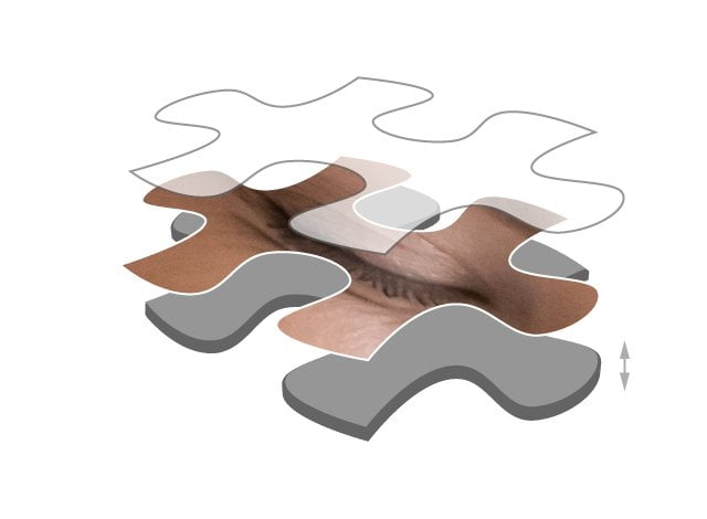 Pusselbitarnas tjocklek