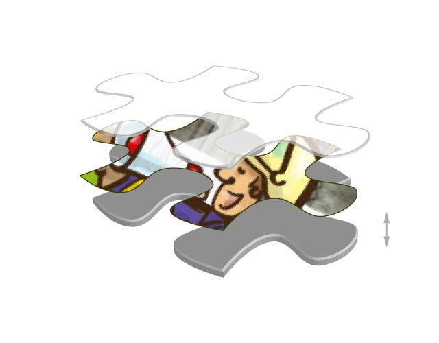 Barnpussel pusselkartong - brandkår