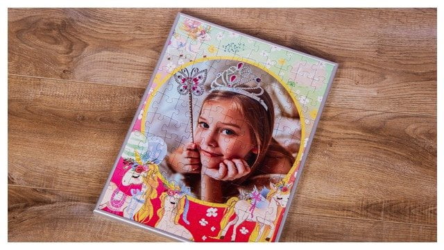 Tillbehör för enhörningspussel- ram